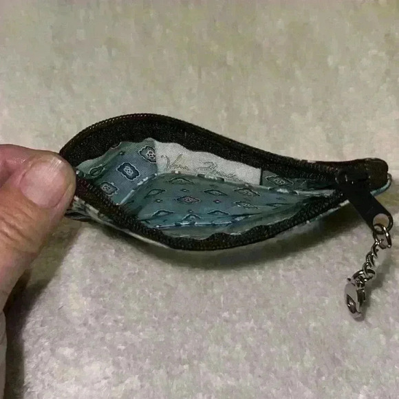 Vera Bradley RETIRED Pattern - Java Blue ID and change purse - Picture 4 of 6